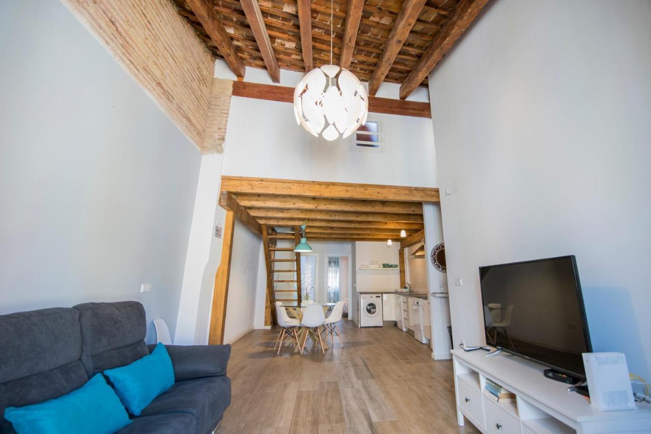 Cozy Duplex Apartment 1 Step To City Center Selfcheckin! Valencia Buitenkant foto