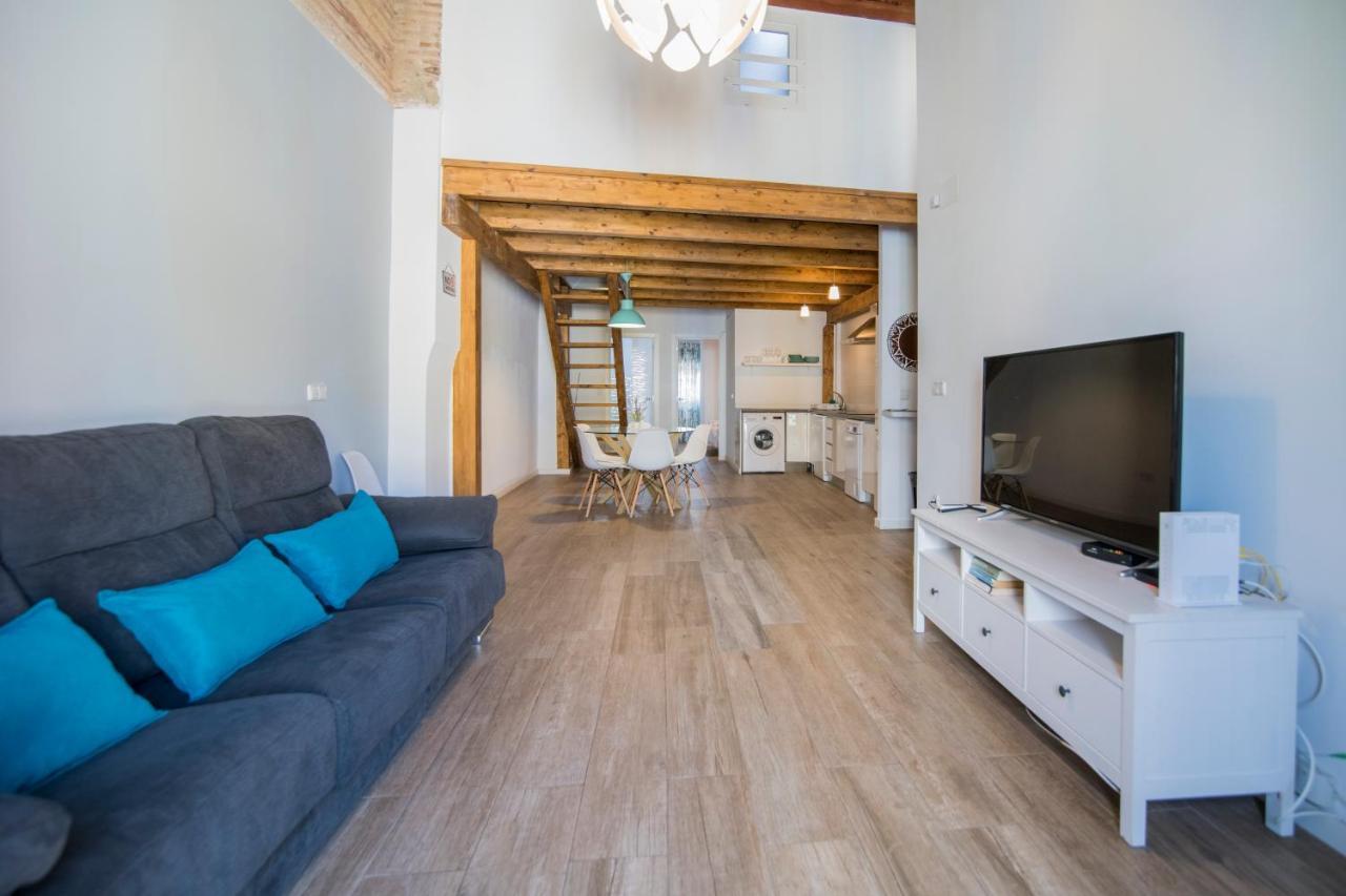 Cozy Duplex Apartment 1 Step To City Center Selfcheckin! Valencia Buitenkant foto
